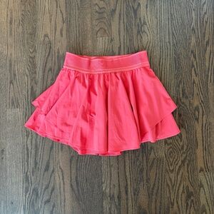 Lululemon Court Rival High Rise Skirt Pale Raspberry